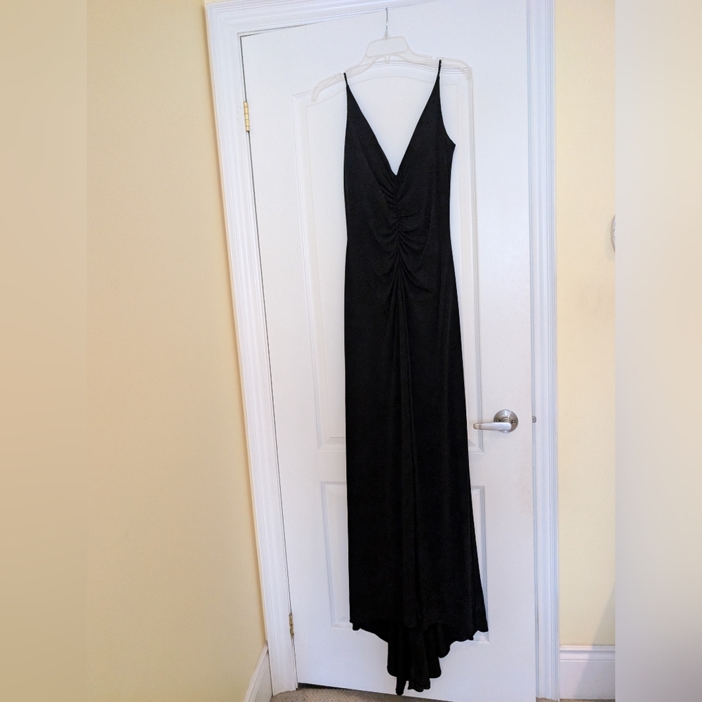 Alfred Angelo Black Maxi Dress